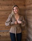Eleanor Merino Wool & Cashmere Cardigan