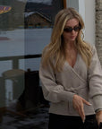 Cardigan Eleanor en laine mérinos et cachemire