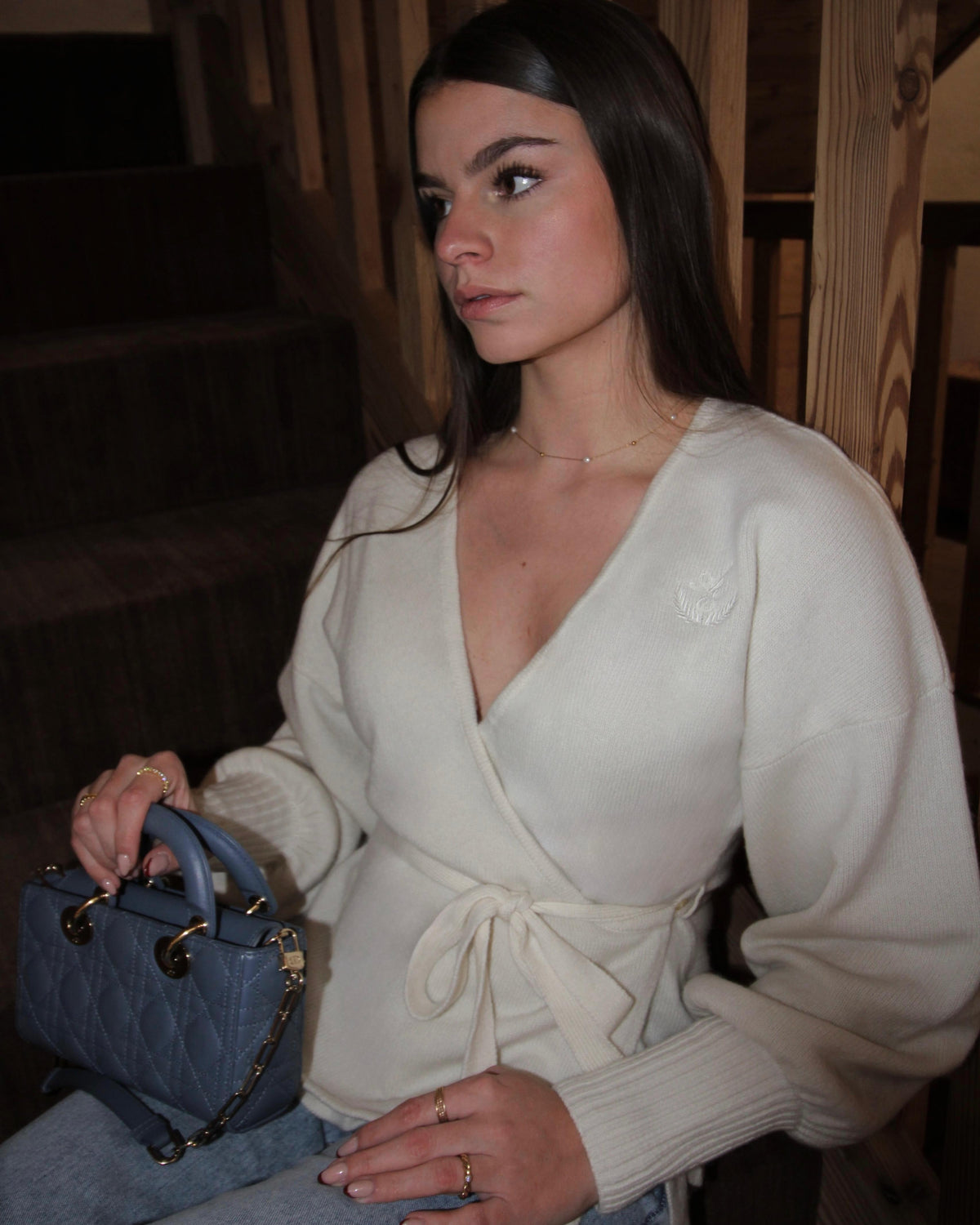 Eleanor Merino Wool & Cashmere Cardigan